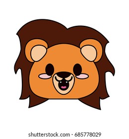 cute animal cartoon icon image 