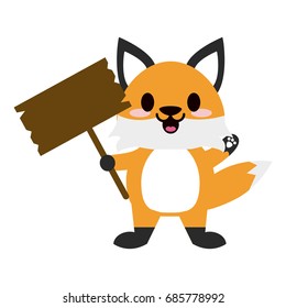 cute animal cartoon icon image 