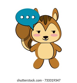 cute animal cartoon icon image 