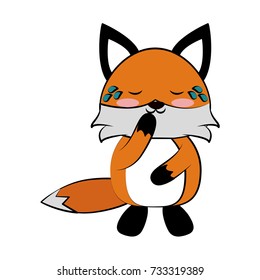 cute animal cartoon icon image 