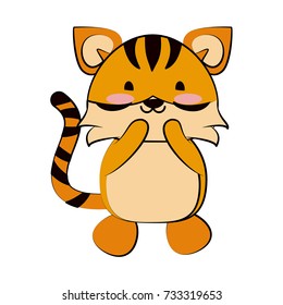cute animal cartoon icon image 