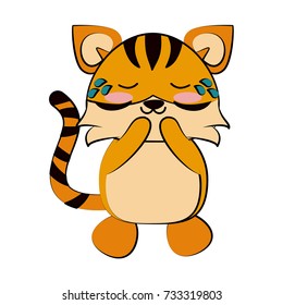cute animal cartoon icon image 