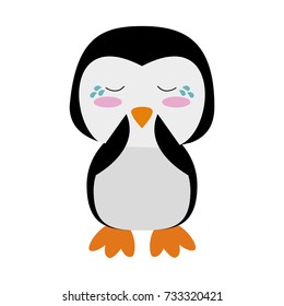 cute animal cartoon icon image 