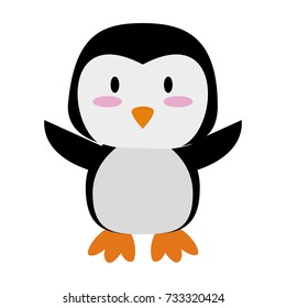 cute animal cartoon icon image 