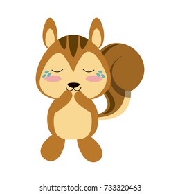 cute animal cartoon icon image 