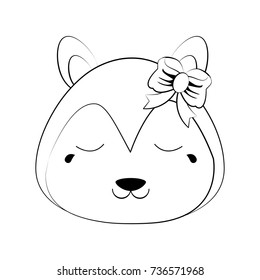 cute animal cartoon icon image