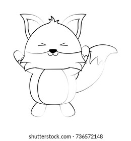 cute animal cartoon icon image