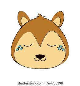 cute animal cartoon icon image