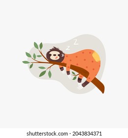 cute animal cartoon illustration design. cute animal art for baby. animal art for background poster and card