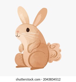 cute animal cartoon illustration design. cute animal art for baby. animal art for background poster and card