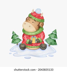 cute animal cartoon illustration design. cute animal art for baby. animal art for background poster and card