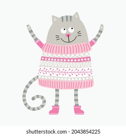 cute animal cartoon illustration design. cute animal art for baby. animal art for background poster and card