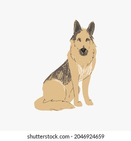 cute animal cartoon illustration design. cute animal art for baby. animal art for background poster and card