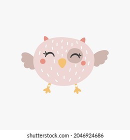 cute animal cartoon illustration design. cute animal art for baby. animal art for background poster and card