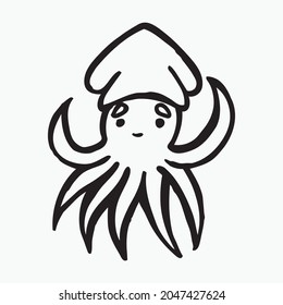 cute animal cartoon illustration design. cute animal art for baby.animal art for background poster and card