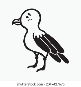 cute animal cartoon illustration design. cute animal art for baby.animal art for background poster and card