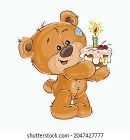 cute animal cartoon illustration design. cute animal art for baby.animal art for background poster and card