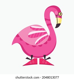 cute animal cartoon illustration design.cute animal art for baby. animal art for background poster and card