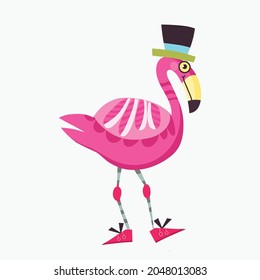 cute animal cartoon illustration design.cute animal art for baby. animal art for background poster and card