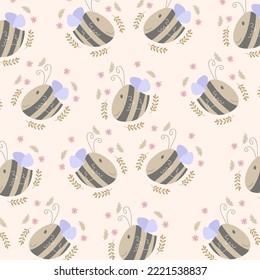 Cute animal cartoon pattern perfect for wrapping paper and decoration
