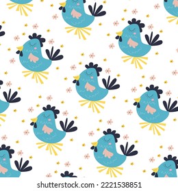 Cute animal cartoon pattern perfect for wrapping paper and decoration