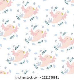 Cute animal cartoon pattern perfect for wrapping paper and decoration