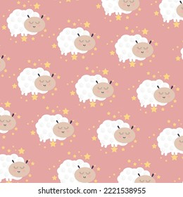 Cute animal cartoon pattern perfect for wrapping paper and decoration