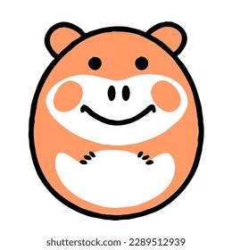 Cute Animal Character Vector EPS