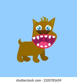cute animal character vector icon for sticker and background