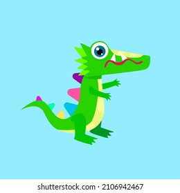 icono del vector de carácter animal lindo para pegatinas y fondo