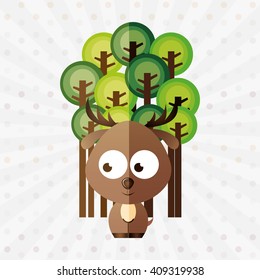 cute animal design 