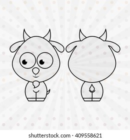 cute animal design 