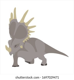 Cute animal dinosaur clip art illustration cartoon character