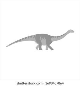 Cute animal dinosaur clip art illustration cartoon character
