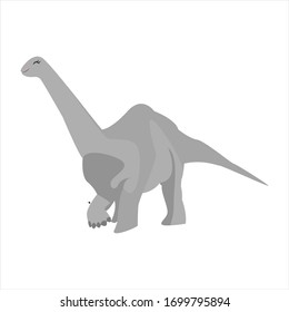 Cute animal dinosaur clip art illustration cartoon character