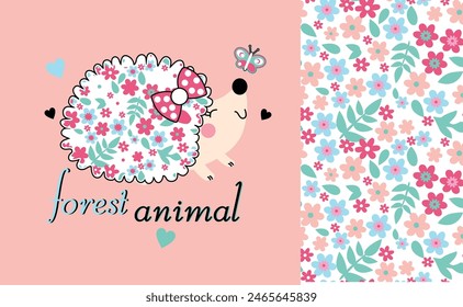 cute animal for girl design