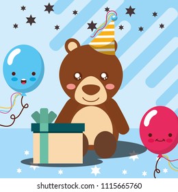 cute animal happy birthday