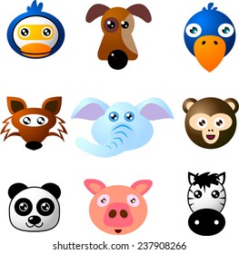 Cute Animal Heads