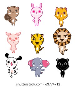 cute animal icon
