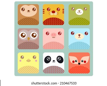 Cute Animal Icons