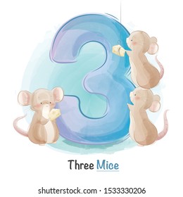 Cute Animal Numbering For Kids