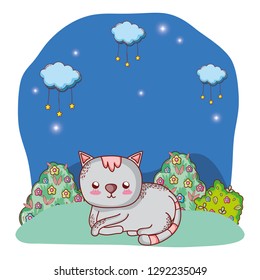 cute animal outdoors cartoon