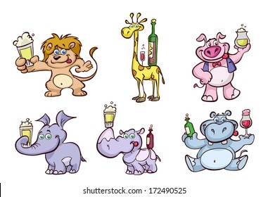 cute animal party