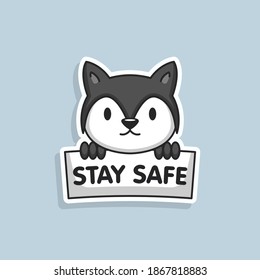 Cute animal preventive covid 19