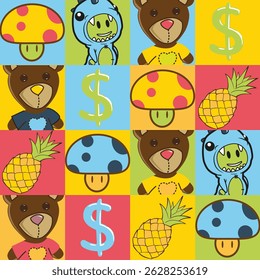 CUTE ANIMAL PRINT DIGITAL PRINT