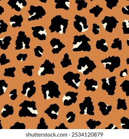 Cute animal print leopard pattern