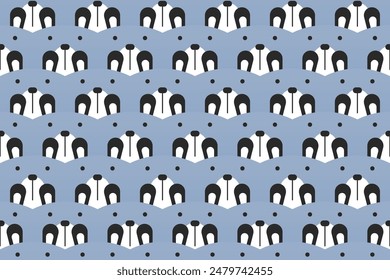 Cute animal seamless pattern background. Nursery room wallpaper seamless pattern. Cute animal wrapping paper seamless pattern