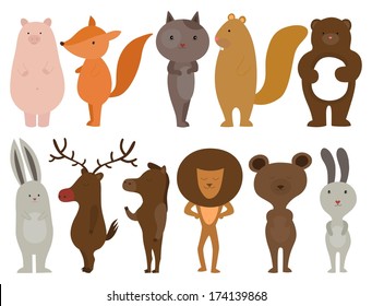 Cute Animal Set 
