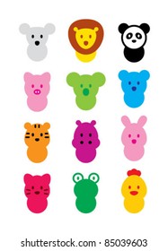 cute animal symbols