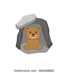 Cute animal in their house